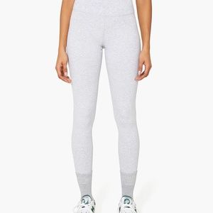 We Wore What High Rise Leggings - Heather Grey